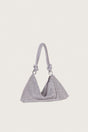 HERA MINI RHINESTONE SHOULDER BAG - CLEAR