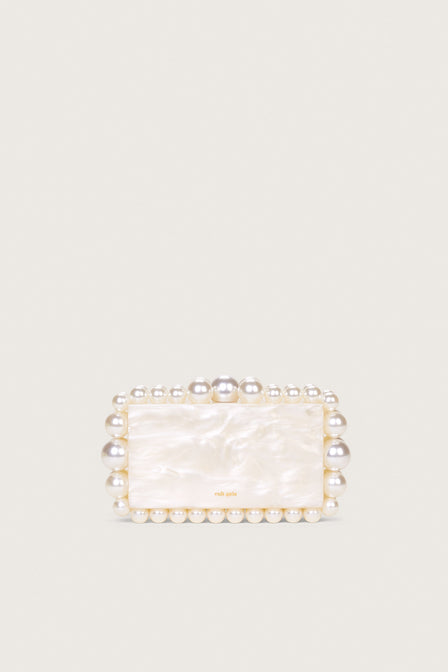 CULT GAIA EOS CLUTCH IN PEARL