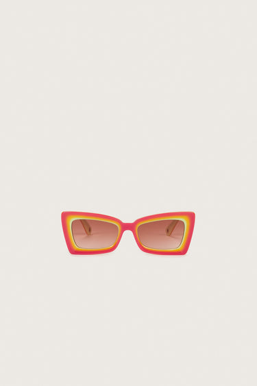 ZAZA SUNGLASSES - DRAGONFRUIT MULTI | ZAZA SUNGLASSES - DRAGONFRUIT MULTI | Secondary image