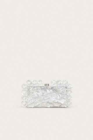 HARLOW CLUTCH - SILVER