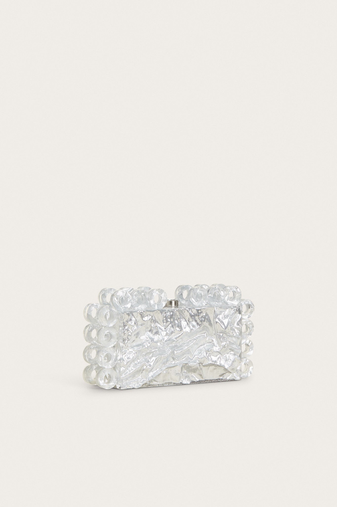 HARLOW CLUTCH - SILVER