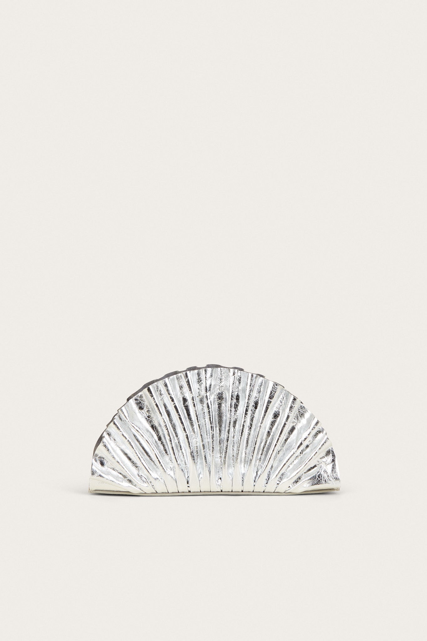NALA MINI CLUTCH - SILVER