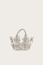 BLOOM NANO RHINESTONE BAG - CLEAR