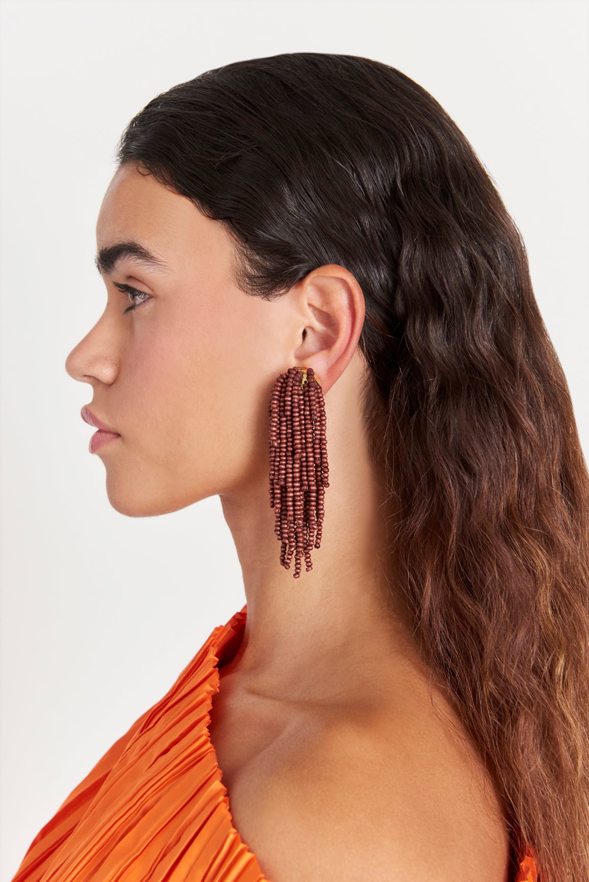 SUSA EARRING - MAHOGANY