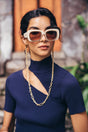 ZIBA SUNGLASS STRAP - BRUSHED BRASS